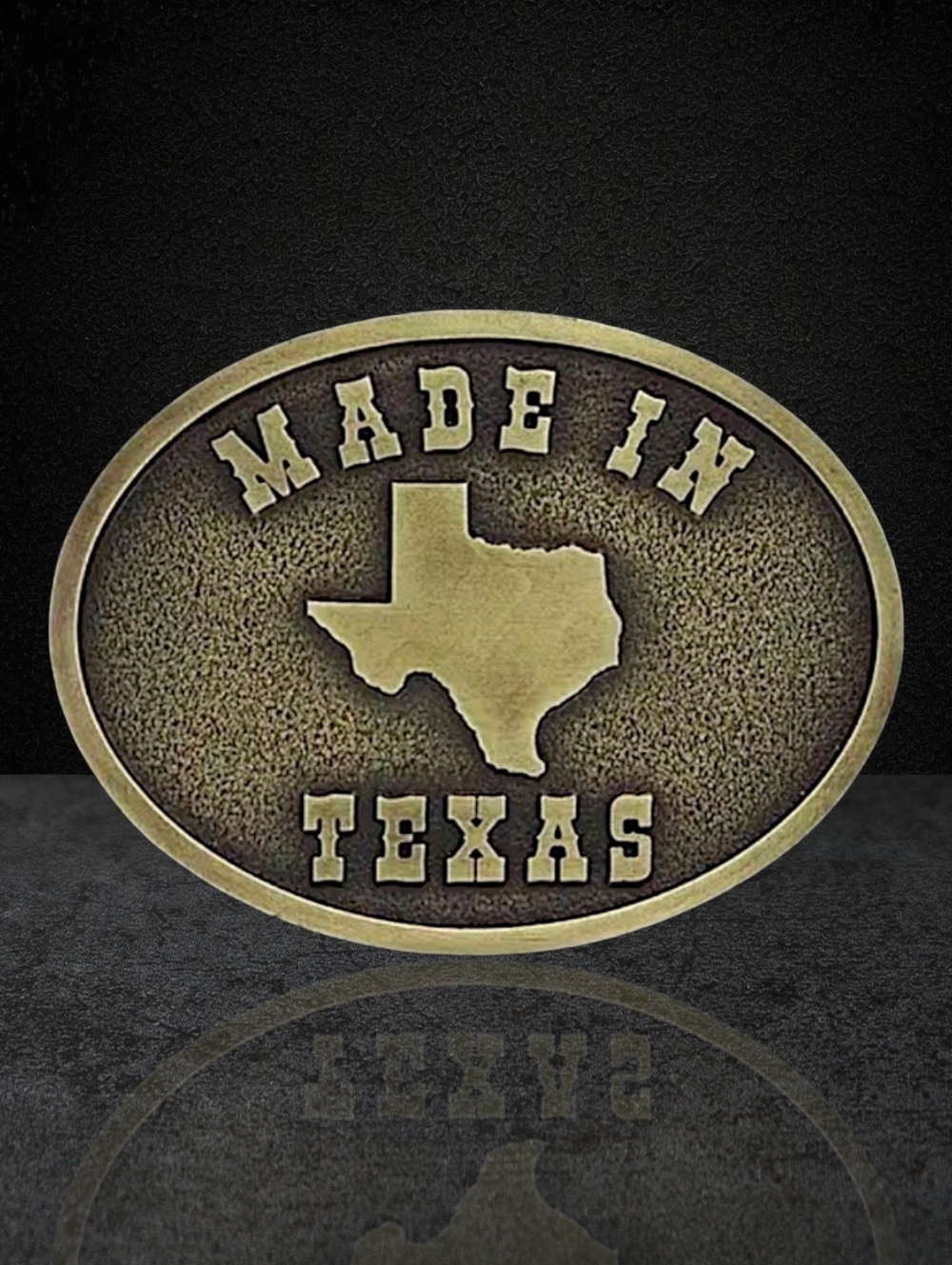 Montana Silversmiths Made in Texas Western Belt Buckle - Retail $45 -‎ NEW